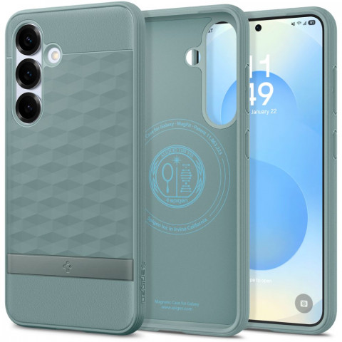 
„Caseology Parallax Mag MagSafe“ dėklas „Samsung Galaxy S25“ – žalias
