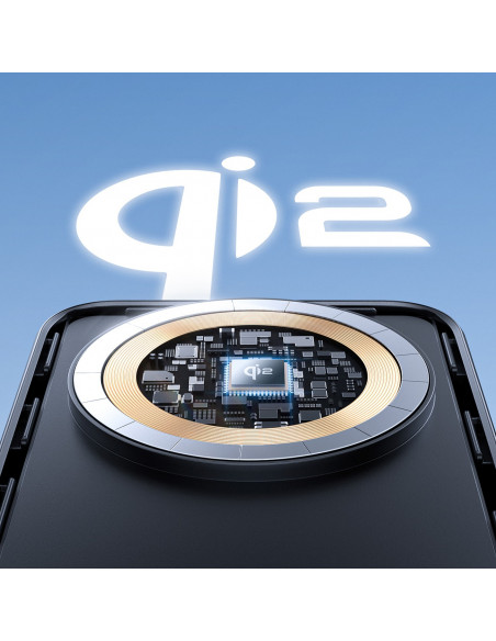 
Išorinė baterija 10000mAh 22.5W Qi2 JR-PBM11 MagSafe su stovu - juoda
