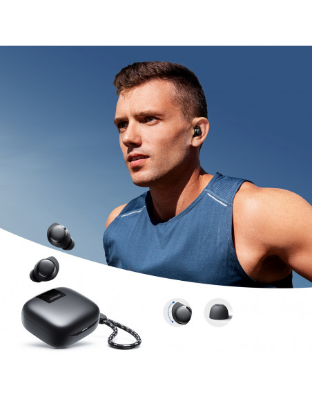 
Jdots JR-DB3 TWS belaidės ausinės - juodos
