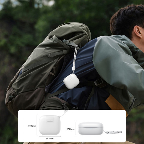 
Jdots JR-DB3 TWS belaidės ausinės - baltos
