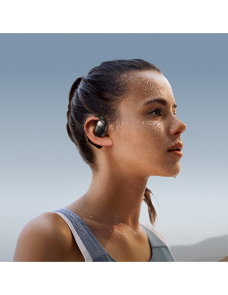 
TWS belaidės atviros ausinės - juodos
