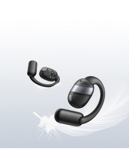 
TWS belaidės atviros ausinės - juodos
