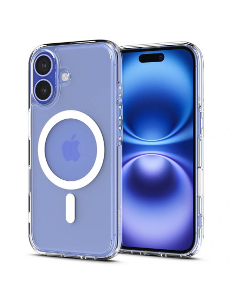 
„iPhone 16 Ultra Hybrid T MagSafe“ dėklas – baltas
