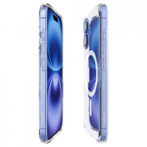 
„iPhone 16 Ultra Hybrid T MagSafe“ dėklas – baltas
