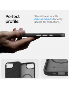 
„Enzo Aramid MagSafe“ dėklas, skirtas „iPhone 16e“ – juodas
