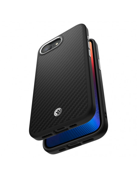 
„Enzo Aramid MagSafe“ dėklas, skirtas „iPhone 16e“ – juodas
