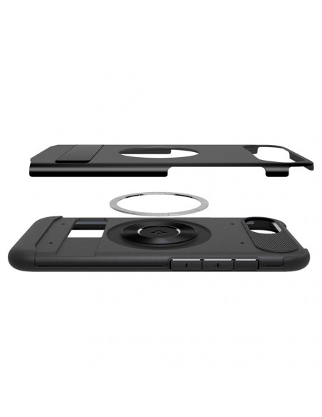 
„iPhone 16e Slim Armor MagSafe“ dėklas – juodas
