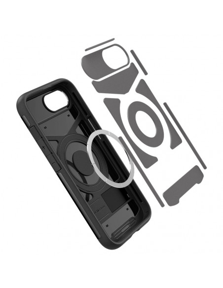 
„iPhone 16e Slim Armor MagSafe“ dėklas – juodas
