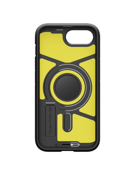 
„iPhone 16e“ dėklas su tvirtu „MagSafe“ laikikliu – juodas
