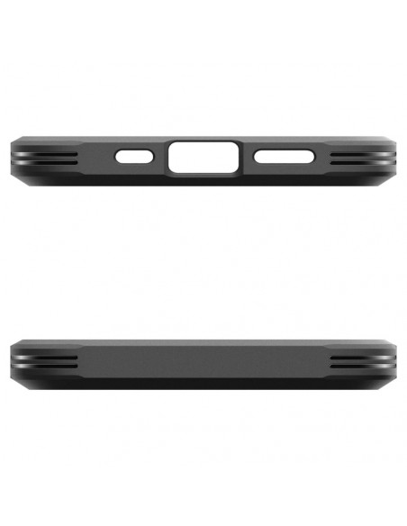 
„iPhone 16e“ dėklas su tvirtu „MagSafe“ laikikliu – juodas
