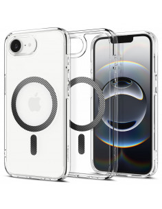 
„iPhone 16e“ anglies pluošto itin hibridinis „MagSafe“ dėklas – permatomas
