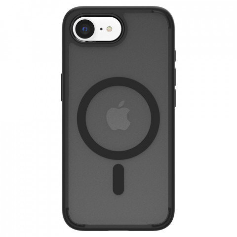 
„iPhone 16e Ultra Hybrid MagSafe“ dėklas – juodas permatomas
