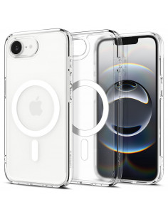 
„iPhone 16e Ultra Hybrid MagSafe“ dėklas – baltas permatomas
