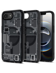 
„iPhone 16e Zero One Ultra Hybrid MagSafe“ dėklas – juodas
