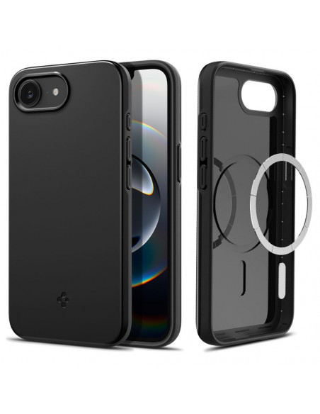 
„iPhone 16e“ plonas „Mag“ dėklas – juodas
