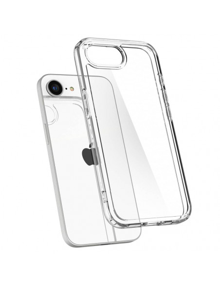 
„iPhone 16e Ultra Hybrid“ dėklas – skaidrus
