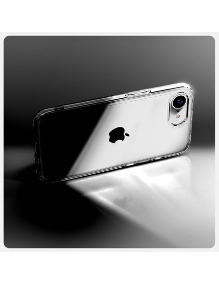 
„iPhone 16e Ultra Hybrid“ dėklas – skaidrus
