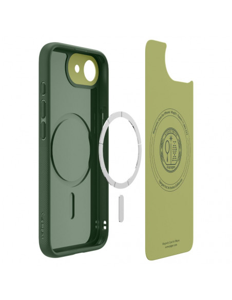 
„iPhone 16e Nano Pop MagSafe“ dėklas – matinės žalios spalvos

