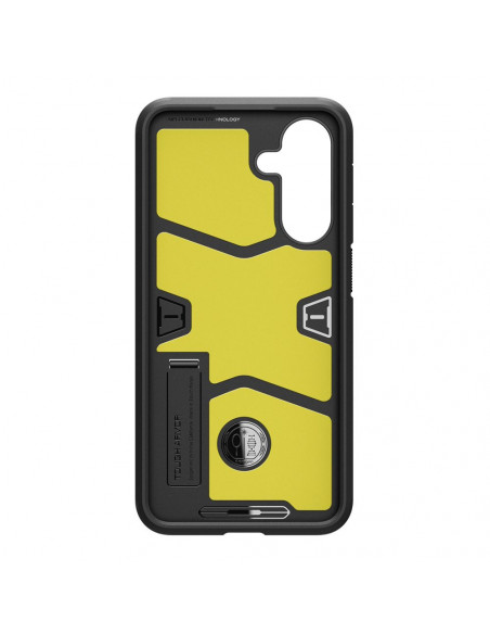 
„Samsung Galaxy A36 5G“ dėklas su tvirtu šarvuotu stovu – juodas
