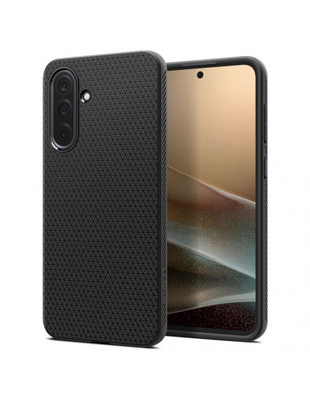 
„Samsung Galaxy A36 5G Liquid Air“ dėklas – matinės juodos spalvos
