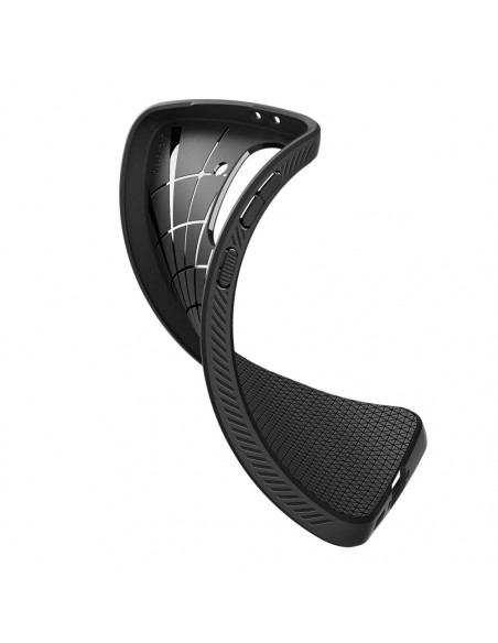 
„Samsung Galaxy A36 5G Liquid Air“ dėklas – matinės juodos spalvos
