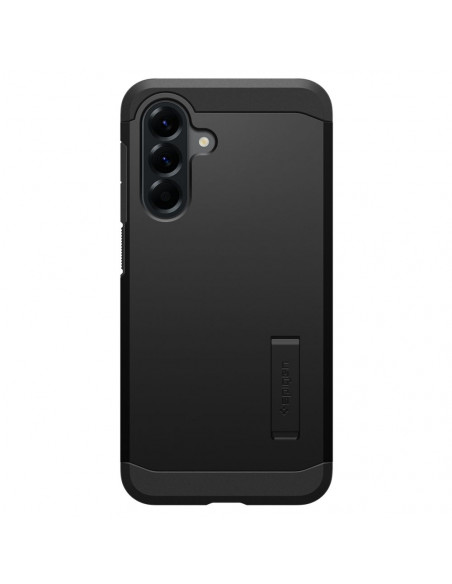 
Samsung Galaxy A56 5G galinis dėklas su tvirtu šarvuotu stovu - juodas
