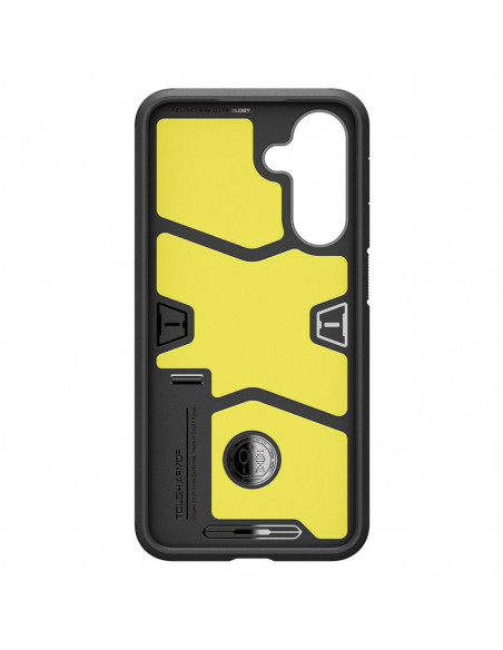 
Samsung Galaxy A56 5G galinis dėklas su tvirtu šarvuotu stovu - juodas
