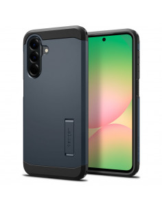 
„Samsung Galaxy A56 5G“ galinis dėklas su tvirtu šarvuotu stovu – pilkas/ juodas
