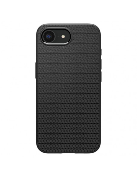 
„iPhone 16e Liquid Air MagSafe“ galinis dėklas – matinės juodos spalvos
