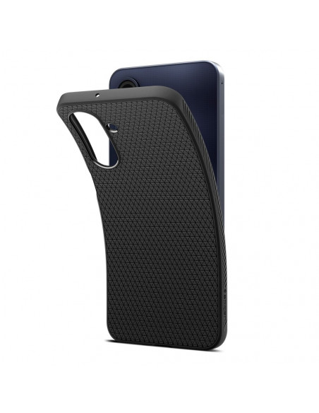 
„Samsung Galaxy A26 5G Liquid Air“ dėklas – matinės juodos spalvos
