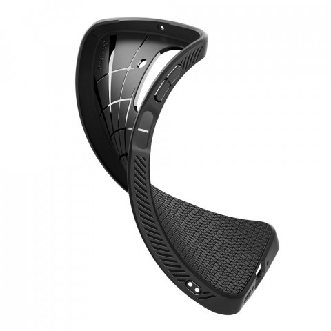 
„Samsung Galaxy A26 5G Liquid Air“ dėklas – matinės juodos spalvos
