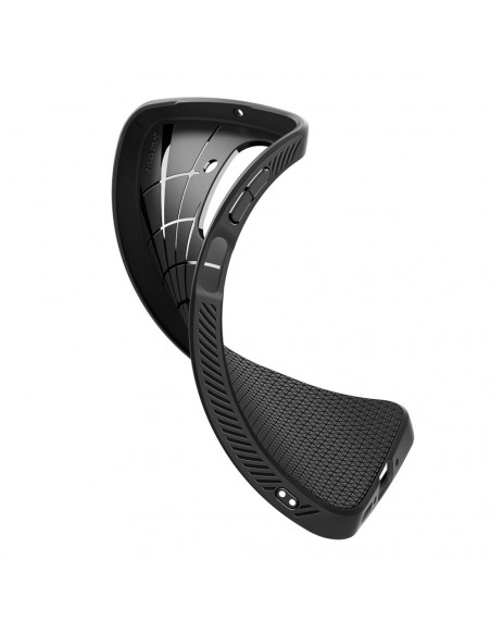 
„Samsung Galaxy A26 5G Liquid Air“ dėklas – matinės juodos spalvos
