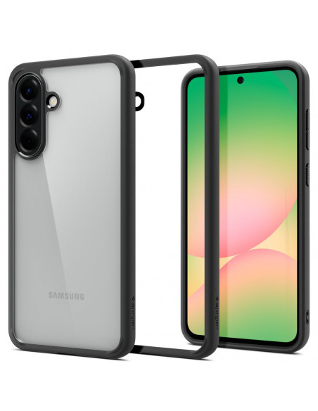 
„Samsung Galaxy A56 5G Ultra Hybrid“ dėklas – matinės juodos spalvos
