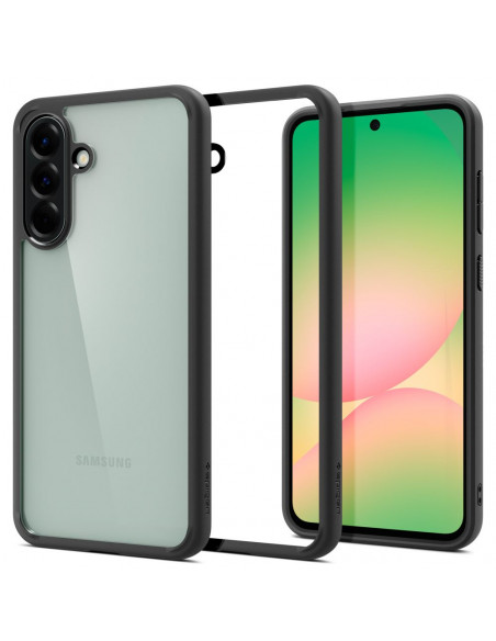 
„Samsung Galaxy A56 5G Ultra Hybrid“ dėklas – matinės juodos spalvos
