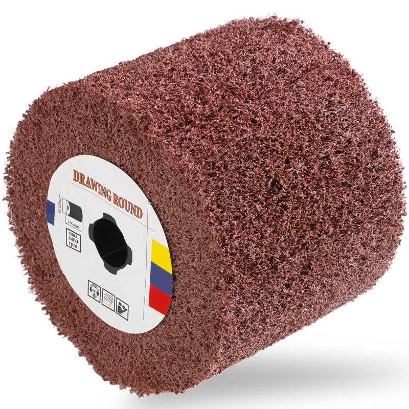 Nailono šlifavimo volas 100 x 120 mm M19 grūdėtumas 60 MSW-GRIWHEEL-60 Nailono šlifavimo volas 100 x 120 mm M19 grūdėtumas 60 MSW-GRIWHEEL-60