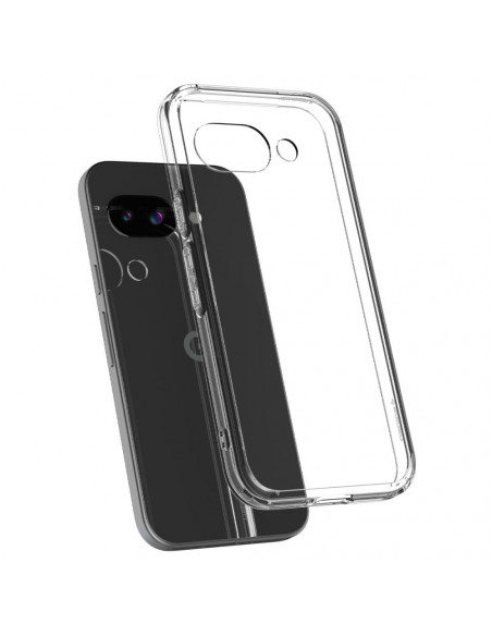 
„Google Pixel 9A Ultra Hybrid“ dėklas – skaidrus
