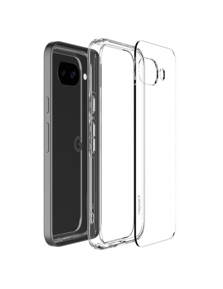 
„Google Pixel 9A Ultra Hybrid“ dėklas – skaidrus
