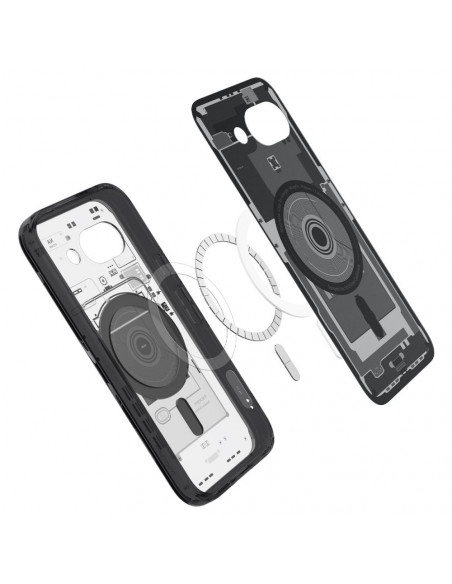 
„Google Pixel 9A Zero One Ultra Hybrid MagSafe“ dėklas – juodas
