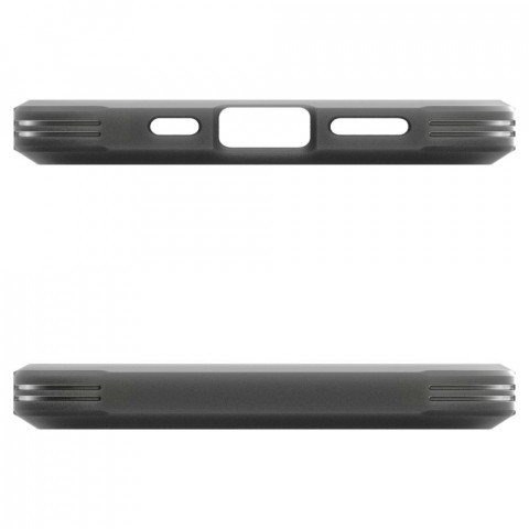 
„iPhone 16e“ galinis dėklas su tvirtu „MagSafe“ laikikliu – permatomai pilkas
