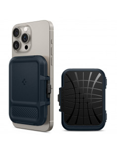 
„Lock Fit MagSafe“ išmaniojo telefono kortelių dėklas – tamsiai mėlynas
