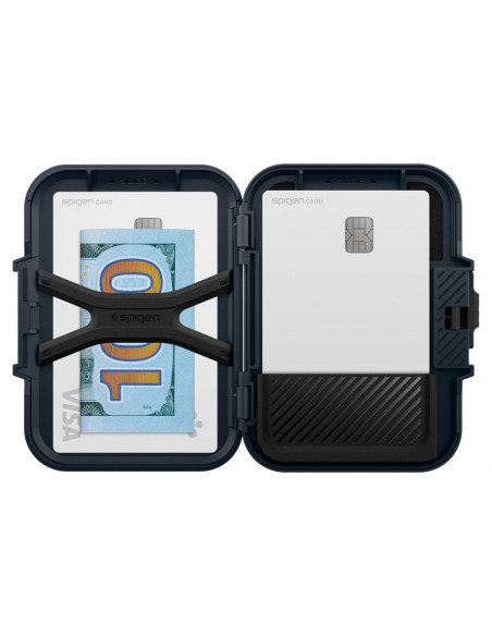 
„Lock Fit MagSafe“ išmaniojo telefono kortelių dėklas – tamsiai mėlynas
