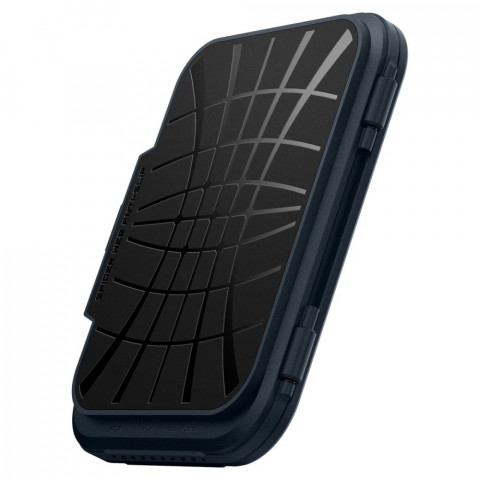 
„Lock Fit MagSafe“ išmaniojo telefono kortelių dėklas – tamsiai mėlynas
