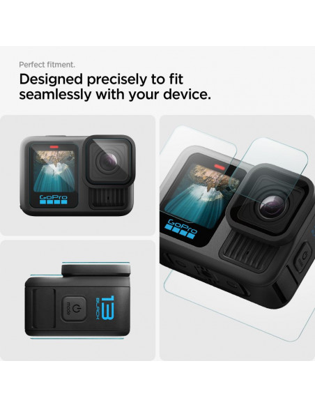 
Grūdintas stiklas GoPro Hero 13 sportinei kamerai

