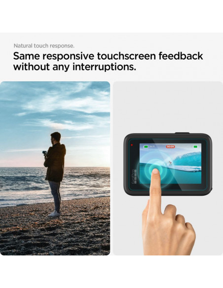 
Grūdintas stiklas GoPro Hero 13 sportinei kamerai
