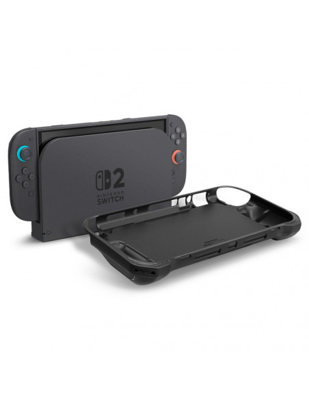 
„Nintendo Switch 2“ tvirtas šarvuotas dėklas – matinės juodos spalvos
