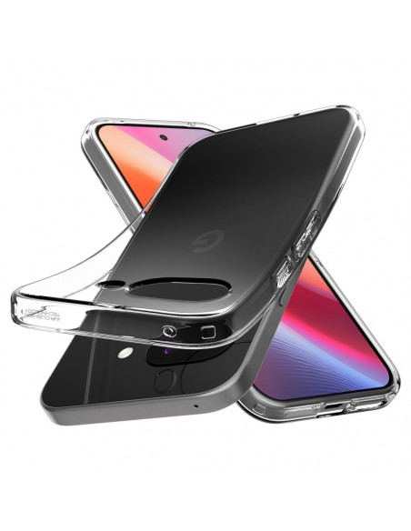 
„Google Pixrel 9A Crystal Flex“ dėklas – skaidrus
