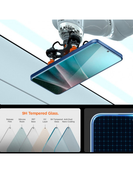 
Grūdintas stiklas „Samsung Galaxy S25 Edge Ez Fit Pro“ ekranui
