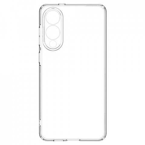 
„Samsung Galaxy S25 Edge“ skystųjų kristalų apsauginis dėklas – skaidrus
