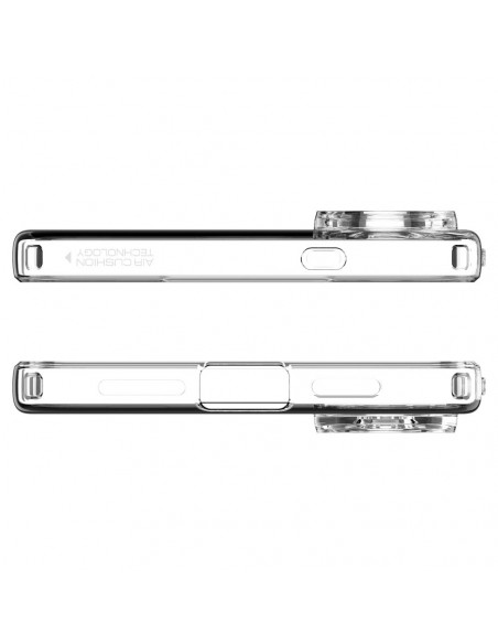 
„Samsung Galaxy S25 Edge“ skystųjų kristalų apsauginis dėklas – skaidrus
