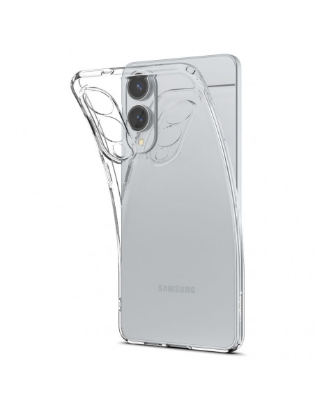 
„Samsung Galaxy S25 Edge“ skystųjų kristalų apsauginis dėklas – skaidrus
